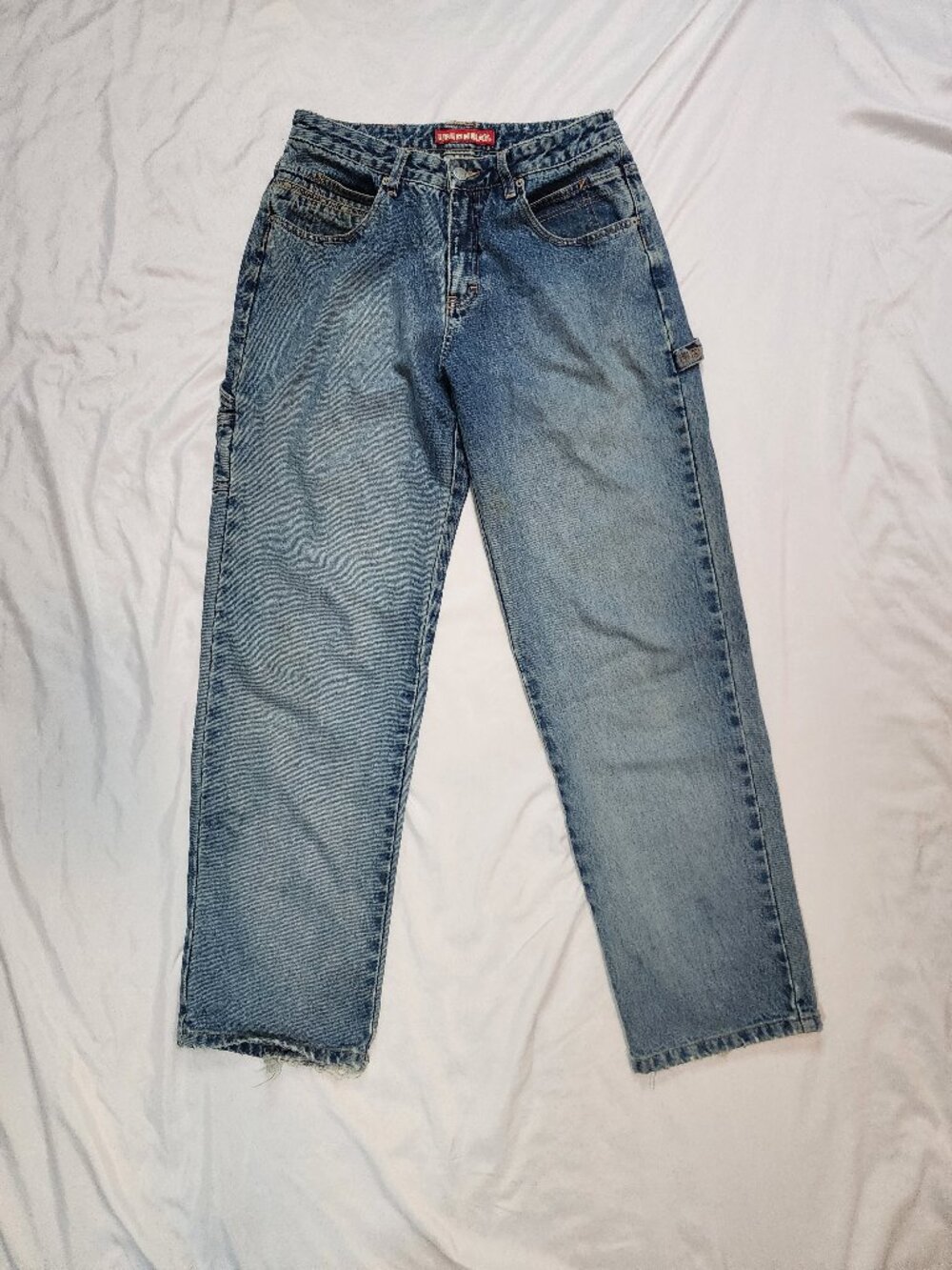 Vintage Unionbay Carpenter Jeans Size 9 Baggy Made Hong Kong